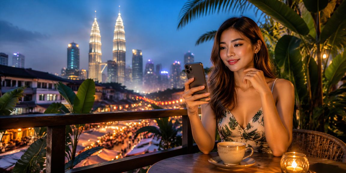 Pemain Kuala Lumpur mengakses promosi casino melalui telefon pintar